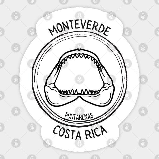 Monteverde Costa Rica Sticker by TrapperWeasel